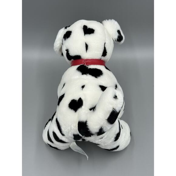 2010 Build A Bear Workshop Dog Love Hearts Be Mine Dalmatian 12” Plush - Picture 4 of 12